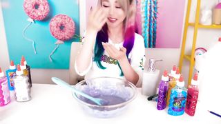 Mixing ALL My Elmers Glue Colors Into Slime