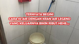 Cara Mengisi Air Dengan Lancar Dan Cepat /  How To Fill Water Smoothly And Quickly