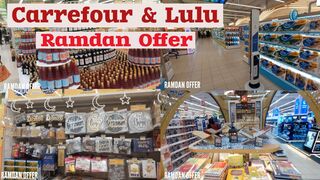 Dubai Carrefour & Lulu Food Prices Walking Tour | Ramdan offer | HumZamEntertainment