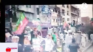 عمران خان کی لاھور میں عظیم الشان ریلی//Khan Announced a dangerous action//Imrankhanandhisfollowers
