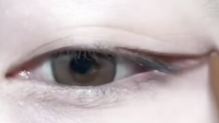 Beautiful eye liner