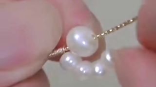 An Exquisite pearl necklace