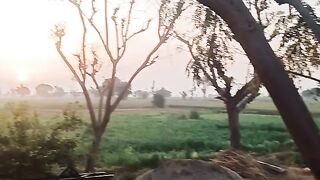 Gaown mein#sobah ka waqt. 2