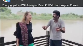 Talk with foreigner