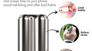 Metal Aluminum Fidget Roller Decompression Rod Anxiety And Stress Relief Kinetic Toy Fidget Spinner Anti Stress Hand Office Toys