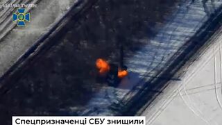 Ukrainian Special Forces destroyed Russian air defence systems with kamikaze drones