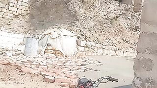 of building of forte on a peak of mountain