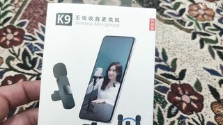 K9 Wireless Microphone Unboxing