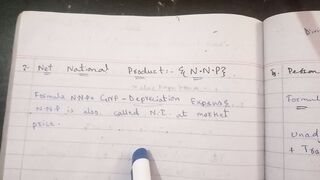 Net National Products in economics