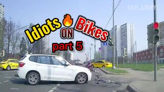 Idiots On Bikes | Hilarious Cyclist Fails /part 5 /