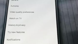 Setting pengaturan youtube