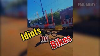 Idiots On Bikes | Hilarious Cyclist Fails