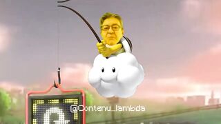 Macron à contre sens dans Mario Kart