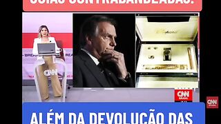 É pra Bolsonaro devolver as jóias recebidas por ele