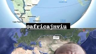 A estrada mais longa do mundo ligado África a Ásia