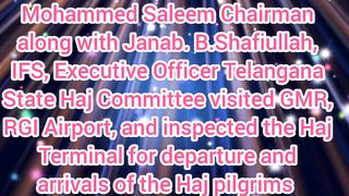 #Febspot Haj Terminals Arrangements at RGI Airport