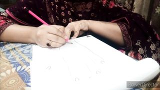 Mehandi design from pencil| Pencil mehandi design