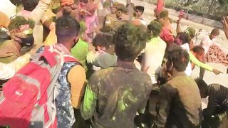 Bala ji dham Yatra dj dance holi