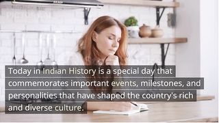 Today in Indian History 4