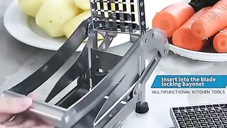 stainless steel potato chips cutter