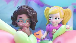 Crazy fun in the Theme Park!  Polly Pocket  Cartoons for Kids  WildBrain Enchanted