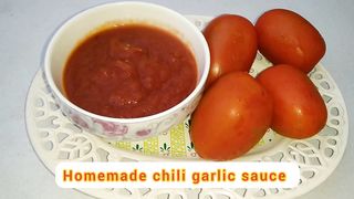 Homemade chili garlic sauce recipe|Cooking passion|Tomato ketchup recipe|ketchup recipe|garlic sauce recipe|