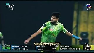 Haris rauf fire against Multan