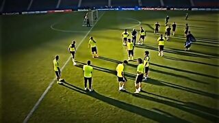 Barcelona practice before ucl final
