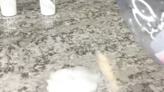 Sugar and Salt reaction