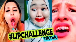 Lip challenge funny