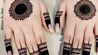 GOL TIKKI MEHNDI DESIGNS FOR GIRLS 2023 _ NEWLY TRENDING HANDS TIKKI MEHNDI DESIGNS FOR GIRLS