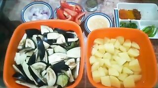 فراٸ آلو بینگن