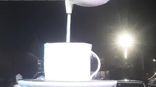 Without  any support teapot magic.