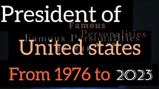 Presidents of United States from 1776 To 2023 2