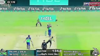 Pollard to Shaheen Afridi 6+6+6