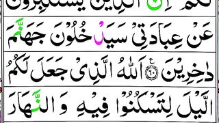 Surah Al-Mumin 61-85 Verses Pani Patti Tilawat _ Pani Patti me Quran Majeed ki Tilawat.