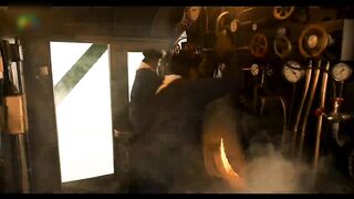 RRR Action Scen NtR Ram charan