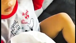 Cute baby Reaction ????????