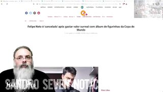 FELIPE NETO desdenha de CENSURA das REDES SOCIAIS de LULA e acaba CANCELADO por COMPRAR FIGURINHAS