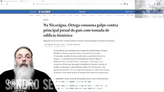 ORTEGA fecha PRÉDIO HISTÓRICO do ÚLTIMO JORNAL LIVRE da NICARÁGUA_ ESQUERDA está DESESPERADA