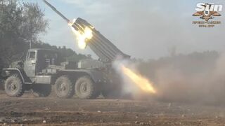 Pro-Russian artillery 'hits Ukrainian position' with missiles in Avdiivka