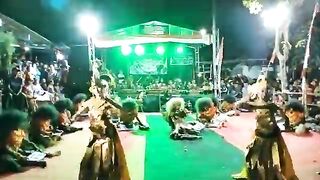 Female art and culture performance dance