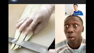 Reaction on watermelon skill