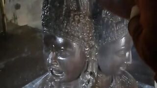 Ancient Statue Of Shiva
