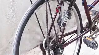 DV Making an Electric Bike using DC Motor and Motorcycle Chain