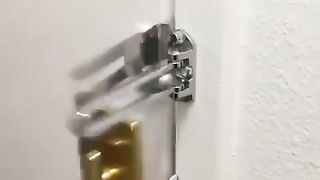 open the door when locked in