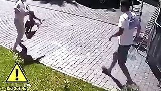 Wild monkeys kidnap children..