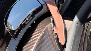With an interior fitted purely with Hermes leather and the exterior having one-off Hermes features also...