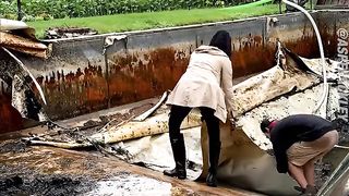 These guys completely restored their hidden pool after 20 years