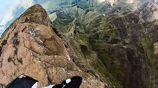 Vampire 23 deep in the Drakensberg Mountains.